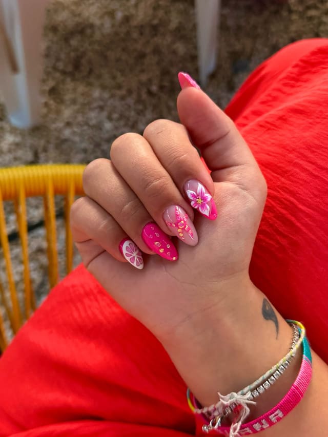Nail art d'été féminin par Andysun Beauty
