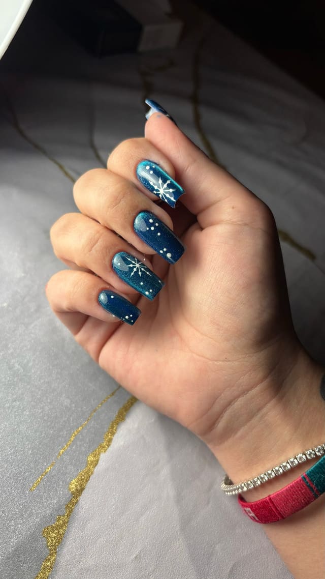 Nail art d'hiver douillet par Andysun Beauty